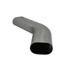 Horizontal Oval Mandrel Bend Stainless Steel Exhaust Pipe