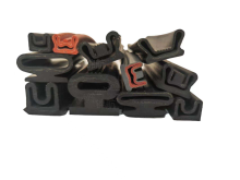 Reinforced fabric rubber inflatable seal