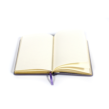 note book printed hardcover notebook with ribbon bookmarks