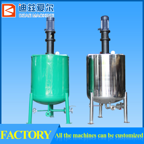 Stainless steel hot water storage tank with pneumatic mixing