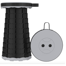 Hot Sale Foldable Flexible Retractable Hiking Outdoor Plastic Folding Stools