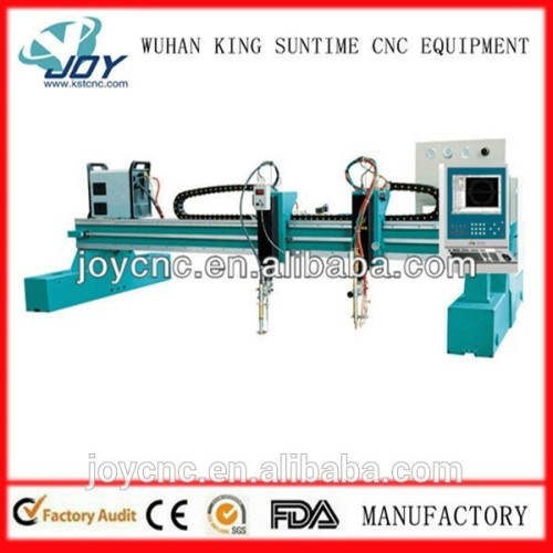 2 head cnc gantry plasma flame cutting machine