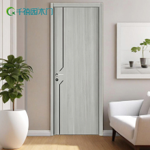 Bedroom door solid wood ecological door