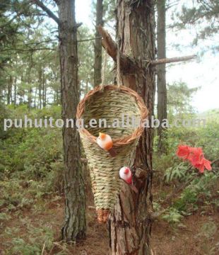decorative hanging bird nest box