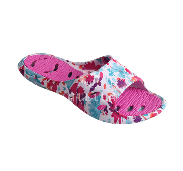 Print girl water slippers