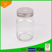 bulk glass jar, kitchen storage jar with steel lid, food storage jar