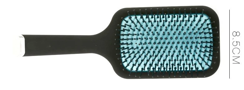 Rubber Effect Big Paddle Massage Hair Brush