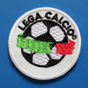 Patch da calcio ricamate con logo della fascia da braccio della stagione