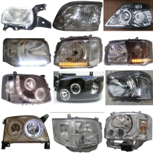Produce types of original modification white yellow lighting motor crystal HID xenon led 1993-2015 toyota hiace headlight