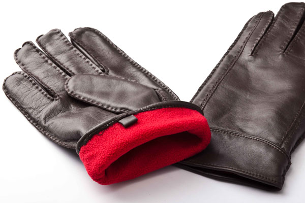 Men's Hand Sewing Sports Leather Gloves