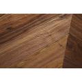 Black Walnut Chervon flooring