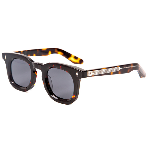 Handmade Luxury Sunglasses Frames Round Polarized Acetate Eyewear Supplier