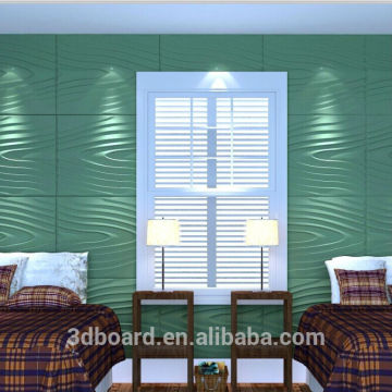 plant fiber fashion decoration building emboosed paintable PU panel