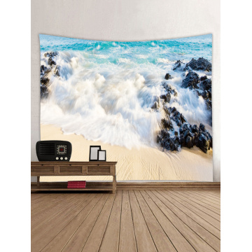 Tapisserie Wandbehang Ocean Beach Sea Serie Tapisserie Great Wave Reef Tapisserie für Schlafzimmer Home Wohnheim Dekor