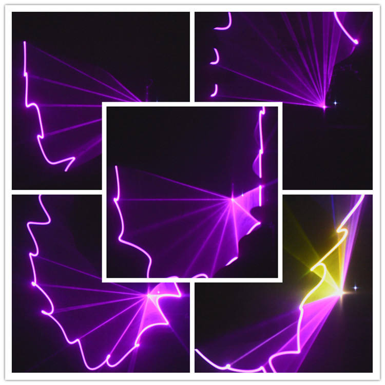 Big Dipper Light laser KM002RGB dmx led laser seven stars with time and space tunnel Butterfly dances effect