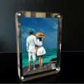 Magnetic Clear Acrylic Photo Frame Picture Holder