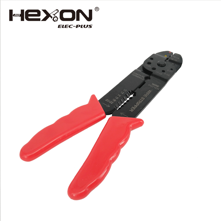 High carbon steel milling teeth wire stripper crimper pliers