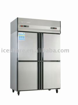 four doors refrigerator