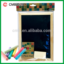 Kids wooden mini chalk writing blackboard