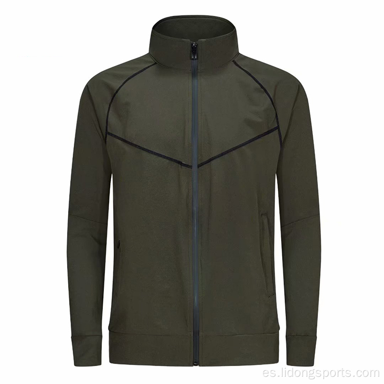 Atletics de entrenamiento de moda chaqueta deportiva hombre