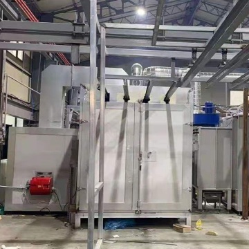 Industrial Overhead Conveyor Gas Powder Coating Oven: Heating and Drying Solution