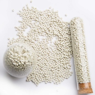 White color WPC board granule