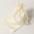 soft surface satin pouch/bag for hair extensions