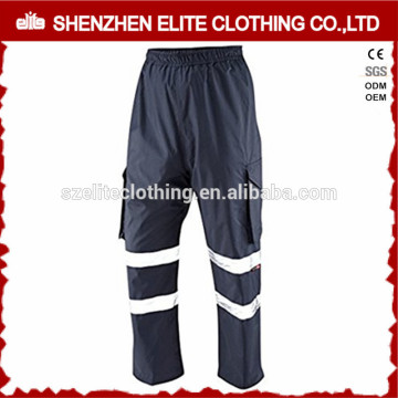 OEM Service Workwear Manufacturer Black Reflective Work Pants