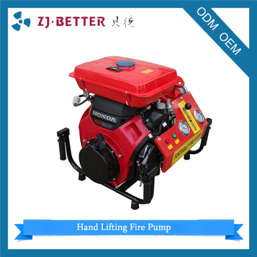 25HP gasoline engine hand lifting fire pump                        
                                                Quality Assured