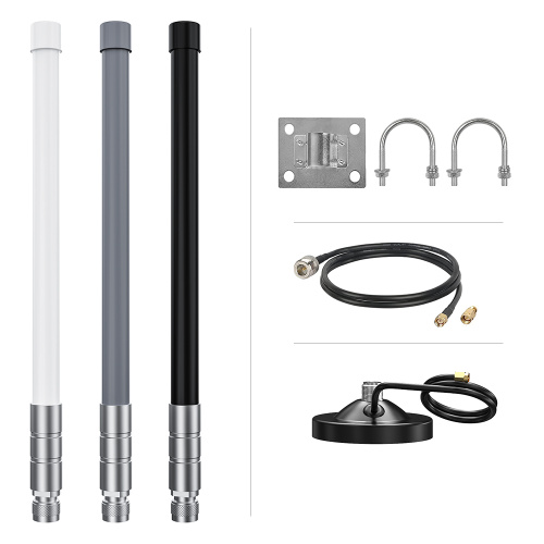 ไฟเบอร์กลาสกลางแจ้ง 8dbi Lora Antenna ENNORSON เสาอากาศ