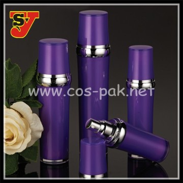 Colored Plastic Cosmetic Bottle