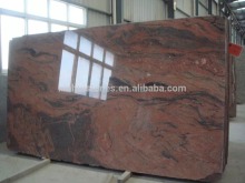Chinese Multi color Red granite slabs, Fantasy Red granite slabs