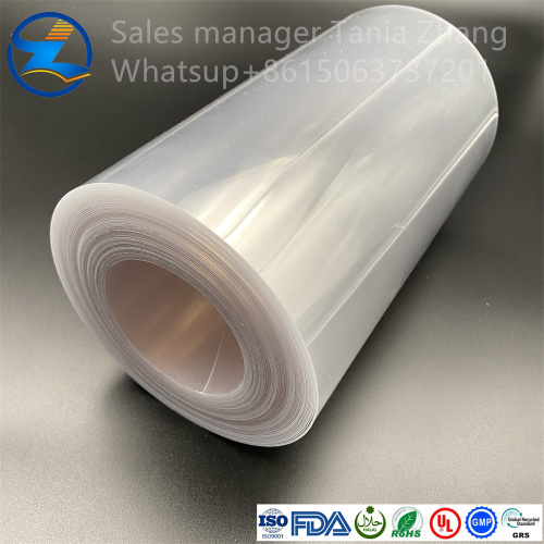 Phim PVC cứng nhắc trong suốt cho bao bì