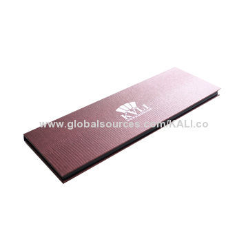 2014 make up box for cosmetic packaging with EVA inlay, customized sizes and logos