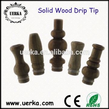 Uerka SW series high quality ecig drip tips, rba/rda 510 wood drip tip