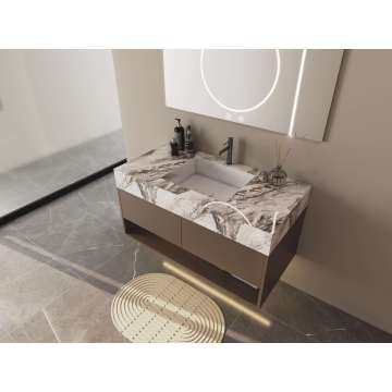 Элегантная система шкафа для ванной комнаты из нержавеющей стали