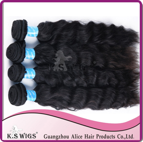 100% Indian Virgin Human Hair Natural Wavetop Quality