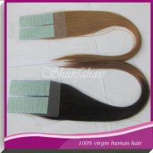 skin weft seamless hair extensions,human hair extensions , pu skin weft