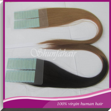 skin weft seamless hair extensions,human hair extensions , pu skin weft