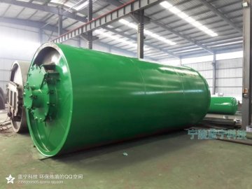 anti-sticking painting for oil sludge pyrolysis machines