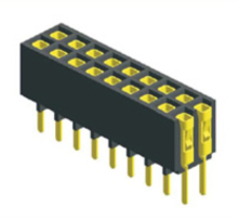 2.54mm Female Socket Dual Row Straight Type