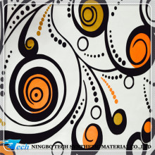 Beautiful flock pu leather for decorative ,sofa,bag