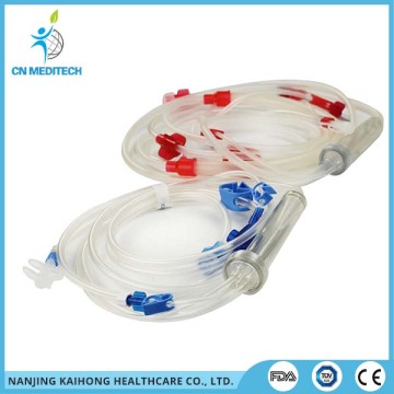 Hemodialysis blood purification lines