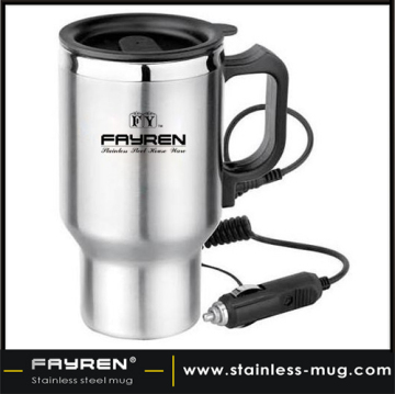 16oz electric mug stainless steel vacuum cup auto mug