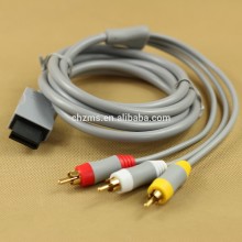 HD type Nintendo WII game machine , WII U gaming machine AV Cable,Gold plating