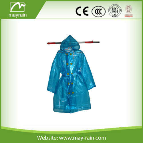 Raincoat PVC Plastic Poncho Rain Poncho for women