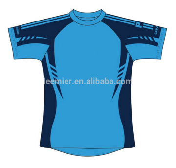 Professional polyester custom blank rugby shirts