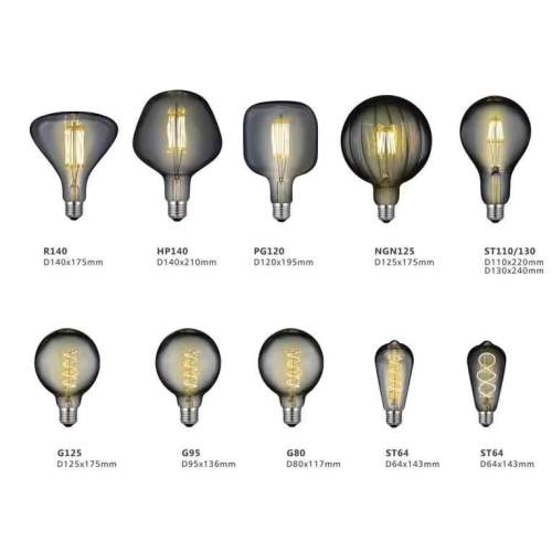 Bombilla LED Edison Zigbee G200 regulable de gran tamaño