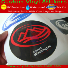 Waterproof atuo bumper sticker, static cling vinyl stickers