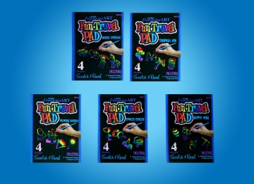 Scratch Art Paper Kids' Creative Toys Boards BLICK art materials Basic Art Lesson Scratch Games Drawer Teacher Guider Carving